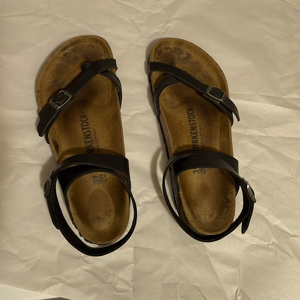 Yara black Birkenstock